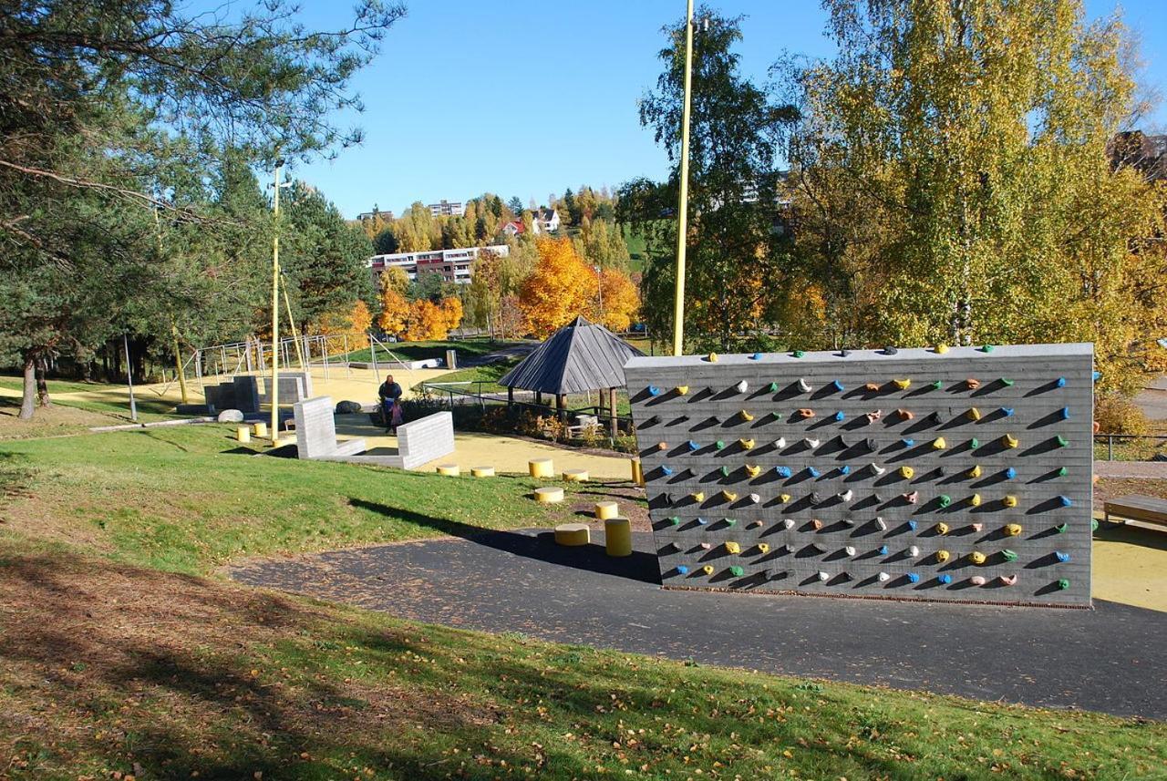 Vestre Haugen House Sentralt Oslo Gratis Privat Parkering Villa Luaran gambar