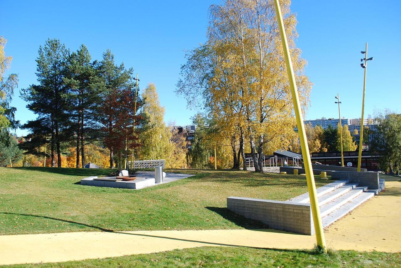 Vestre Haugen House Sentralt Oslo Gratis Privat Parkering Villa Luaran gambar