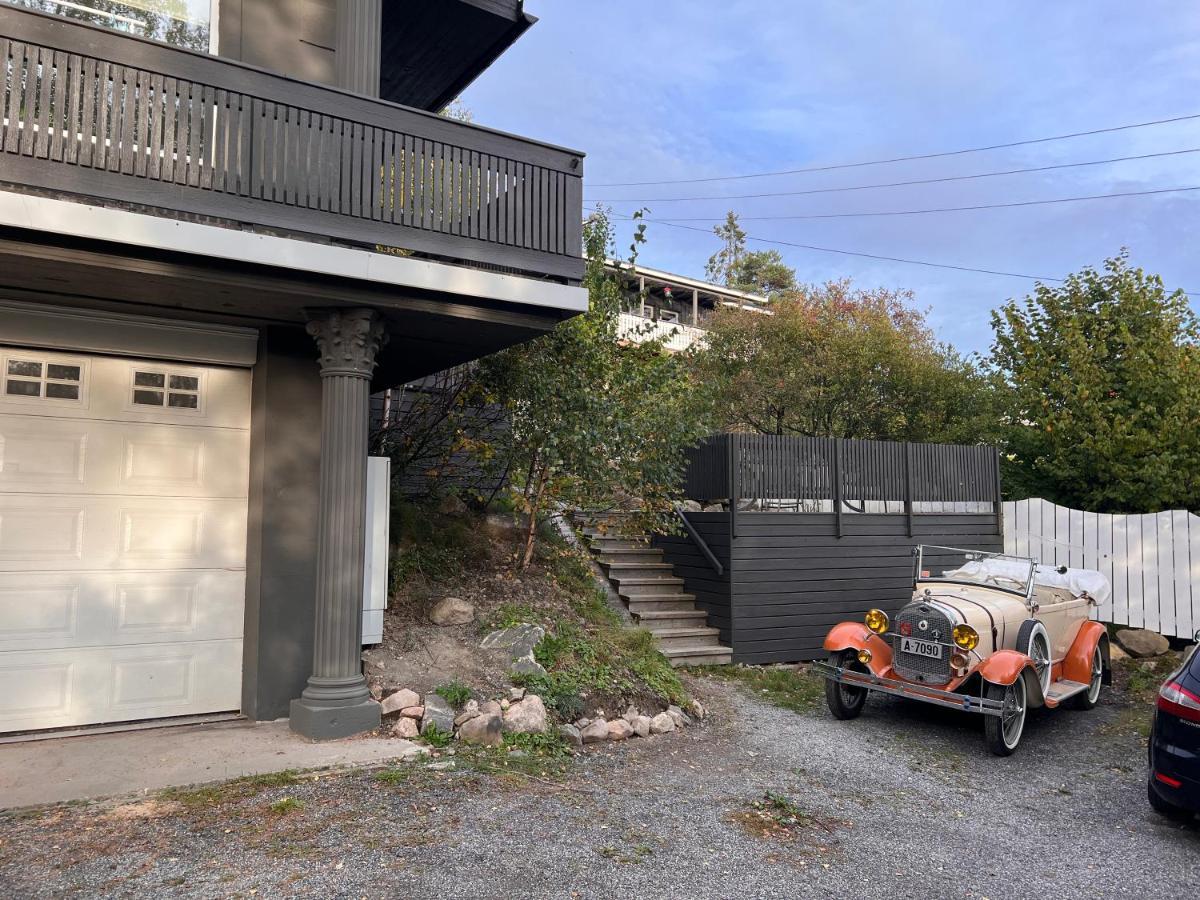 Vestre Haugen House Sentralt Oslo Gratis Privat Parkering Villa Luaran gambar